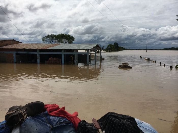 Emergencia por lluvias en villanueva  ( Casanare)