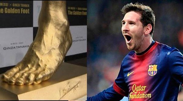 Más cerca que nunca de la estatua de oro de Messi!
