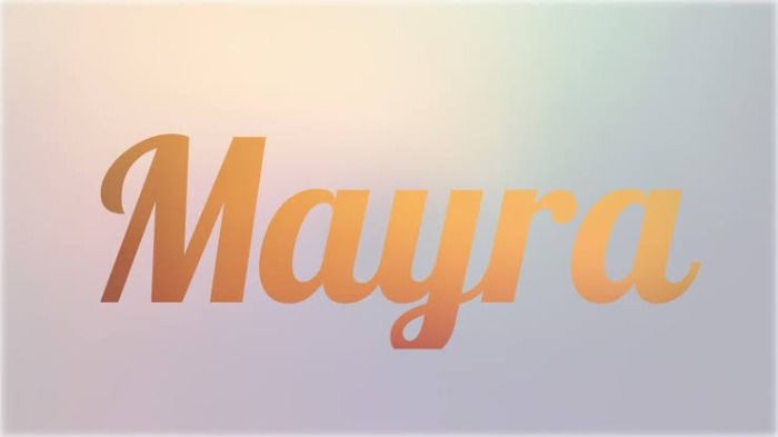 ¿Cuál es el significado del nombre MAYRA?