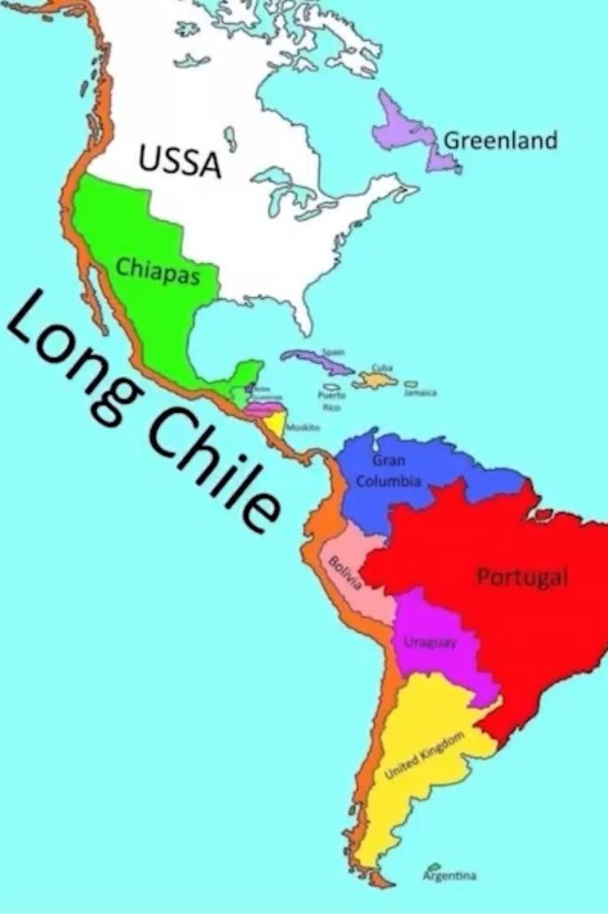 Chile anexa el oeste americano